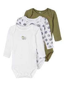 Bild på name it Body 3-pack Loden Turle (Loden Greeen)