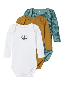 Bild på name it Body Animals 3-pack (Trellis)