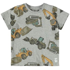 Bild på name it Donniso T-shirt (Grey Melange) (86)