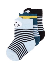 Bild på name it Forest Strumpor 3-pack (Cashmere Blue)