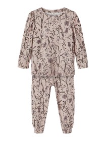 Bild på name it Frosali Pyjamaströja och byxa (Bark)