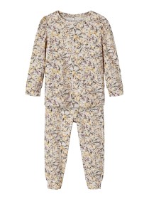 Bild på name it Frosali Pyjamaströja och byxa (Crystal Grey)