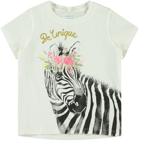Bild på name it Jazebraer T-shirt (Bright white)