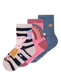 Bild på Name it Jidi Greta Gris Strumpor 3-pack (Multi)