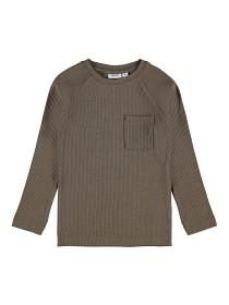 Bild på name it Kabilleon Slim Top (Gråbrun)