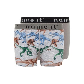 Bild på name it Kids Boxershorts 2-pack (Grey melange)