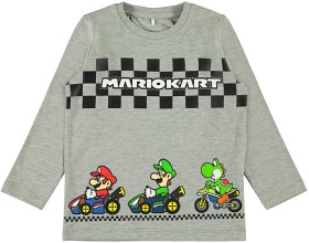 Bild på name it Mario Dexter Topp (Grey Melange) (98)