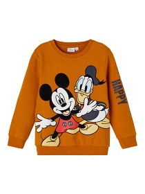 Bild på name it Mickey Benk Sweatshirt (Brun)