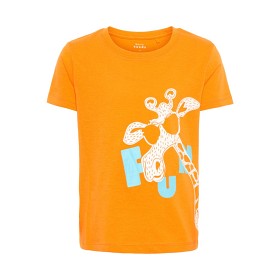 Bild på name it mini T-shirt Vagno (Flame orange)