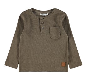Bild på name it Nasem Långärmad Tröja (Stone Gray)