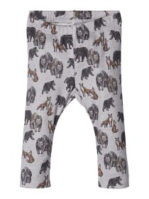 Bild på name it Oman Leggings (Grey Melange)