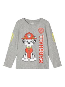Bild på name it Paw Patrol Chase Tröja (Grey Melange)
