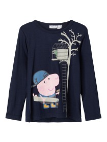 Bild på name it Peppa Pig Vatan Top (Dark Sapphire)