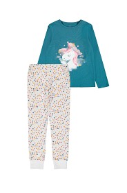 Bild på name it Pyjamas Enhörning (Real Teal Blå)