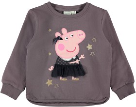 Bild på name it Sweatshirt Greta Gris (Black Plum)