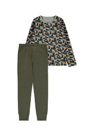 Bild på name it Tvådelad Pyjamas (Forest night/Camo) Strl 86-92