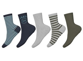 Bild på name it Vagn 5-pack Strumpor (Grey Melange)