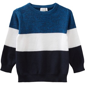 Bild på name it Vohan Stickad Tröja (Imperial blue)