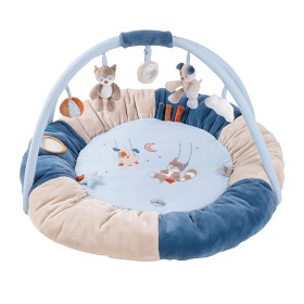 Bild på Nattou Jim & Bob Babygym Rund (Blå)