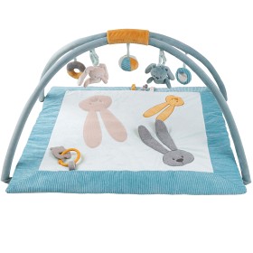 Bild på Nattou Lapidou Babygym Fyrkantig (Blå)