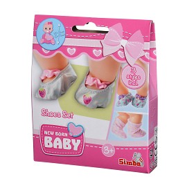 Bild på New Born Baby Dockskor 3-pack 