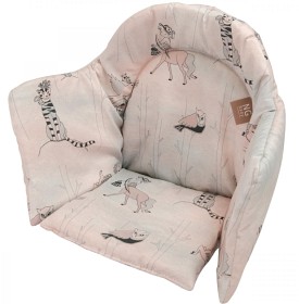 Bild på NG Baby Matstolsdyna Woods & Fairytales (Rosa)