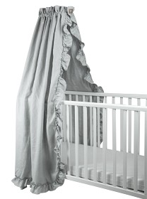 Bild på NG Baby Sänghimmel Mood Ruffles (Light Grey)