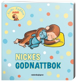 Bild på Nickes godnattbok Nicke Nyfiken (kartongpek)