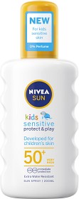 Bild på Nivea Sun Kids Protect & Sensitive Spray SPF 50