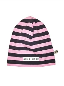 Bild på Nova Star Fodrad Mössa (Pink/dark grey) (3-9 mån)