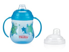 Bild på Nuby Pipmugg Clik-it Designer 270ml (Blå)