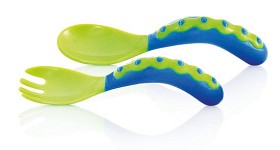 Bild på Nuby Skedar 2-pack (Blå)