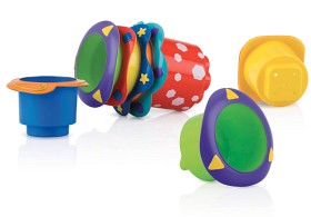 Bild på Nuby Badleksak Stacking Cups 5-pack