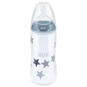 Bild på NUK First Choice PP-Flaska 300ml Silikon (Blå)