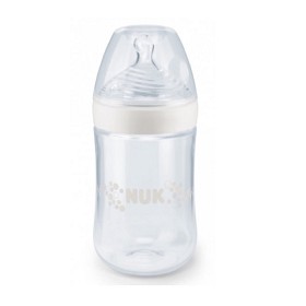 Bild på NUK Nature Sense Flaska 260 ml (Vit)