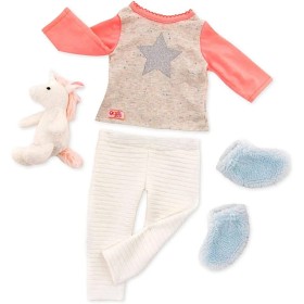 Bild på Our Generation Unicorn Pyjamas Set