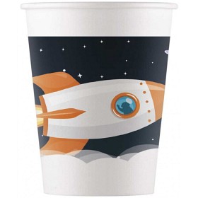 Bild på Outer Space Pappersmuggar 8 st