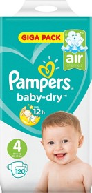 Bild på Pampers Baby-Dry S4 9-14 kg 120 st