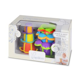Bild på Papillon - Stack & Nest Flowers Stapelleksak