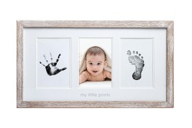 Bild på Pearhead Babyprints Fotoram (Rustik) 
