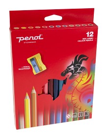 Bild på Penol Mini Jumbo färgpennor 12 st
