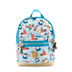Bild på Pick&Pack Ryggsäck Small Birds (Dusty Blue)