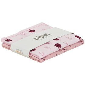 Bild på Pippi Babyfilt 2-pack (Silver Rosa)