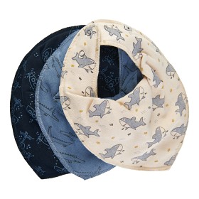 Bild på Pippi Drybib 3-pack (Dark Blue)