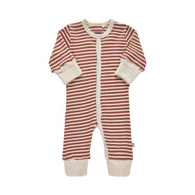 Bild på Pippi Jumpsuit Prematur Stripe (Marsala)