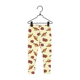 Bild på Pippi Långstrump Blommor Leggings (Gul)