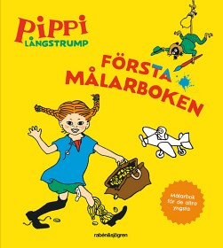 Bild på Pippi Långstrump Första målarboken