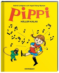 Bild på Pippi Långstrump håller kalas