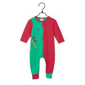 Bild på Pippi Långstrump Pyjamas Herr Nilsson (Röd/Grön)
