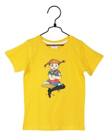 Bild på Pippi Långstrump Kram T-shirt (Gul)